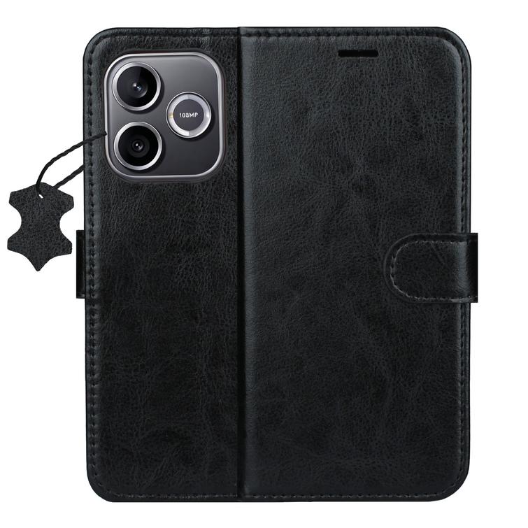 Smart Luxe nahkakotelo Honor 600 Lite -puhelimelle, musta