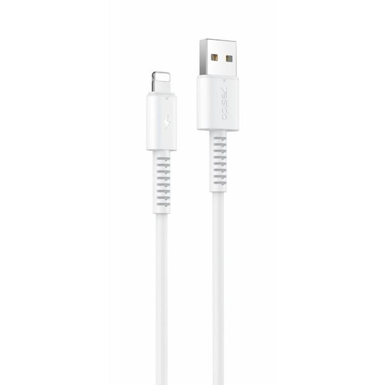 YESIDO CABLE CA120 18W USB/LIGHTNING 1M PVC 2A WHITE