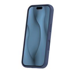 Silikoninen ohut Mag-suojakuori iPhone 17 Pro Max 6,9":lle, tummansininen