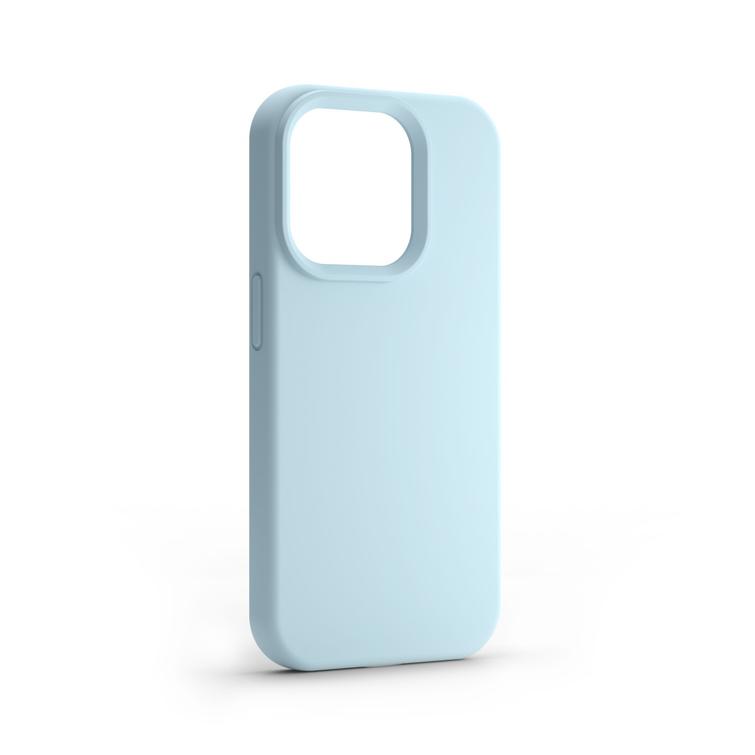 Etteri-silikonikotelo iPhone 15 6,1" -mallille, vaaleansininen