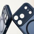 Mag Matt case for iPhone 16 Pro Max 6,9" dark blue camera protection