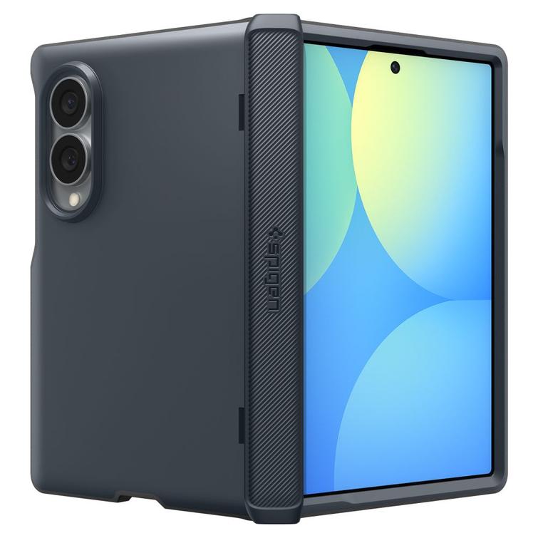 Spigen Slim Armor Magsafe -kuori Samsung Galaxy Z Fold 8:lle, laivastonsininen