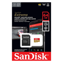 SanDisk microSD UHS-I -muistikortti 64 Gt SDSQXAH-064G-GN6MA