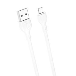 XO kaapeli NB200 USB - Lightning 2,0m 2.1A valkoinen