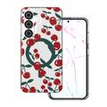Cherry Mag case for Samsung Galaxy S24 / S25 transparent