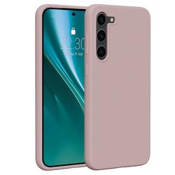 Etteri Silikonikotelo Samsung Galaxy S23 Plus vaaleanpunaiselle