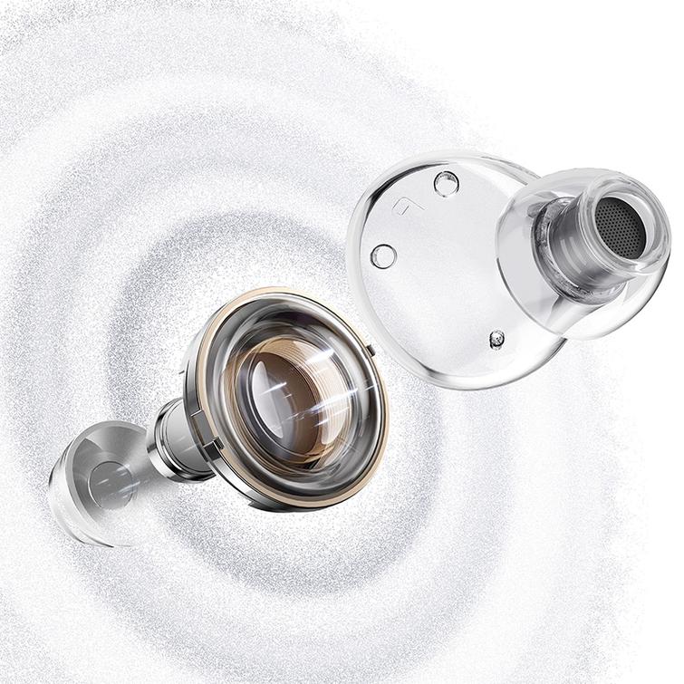 Baseus Bowie E18 True Langattomat Kuulokkeet Kosminen Musta