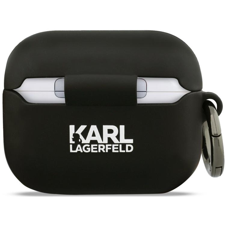 Karl Lagerfeld Silicone Karl & Choupette Head case for AirPods Pro 3 pink