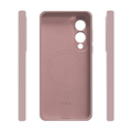 Etteri Silicone Mag -suojakuori Samsung Galaxy S25 Edgelle vaaleanpunainen