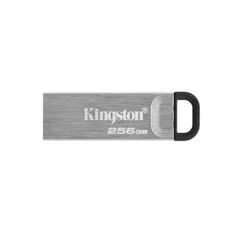 Kingstonin muistitikku 256 Gt USB 3.0 DT Kyson metalli