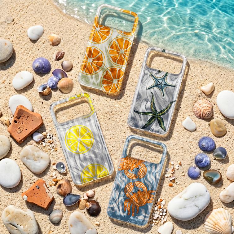 Ultra Trendy Summer case for Honor X70 / X9D / Magic 8 lite orange