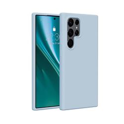 Etteri silikonikotelo Samsung Galaxy S25 Ultra vaaleansiniselle