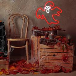 Neon PLEXI LED GHOST punainen FPNE12 Forever Light