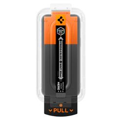 Spigen karkaistu lasi Glas.Tr &rdquo;Ez Fit Pro&rdquo; iPhone 16 Pro / 17 Pro / 17 Pro:lle Yksityisyyden suoja