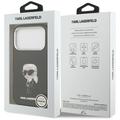 Karl Lagerfeld -kotelo iPhone 17 Pro 6,3" IML Aquarelle Karl & Logo MagSafe musta