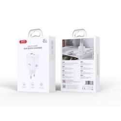 XO-seinälaturi CE36 PD 45W 1x USB-C 1x USB valkoinen