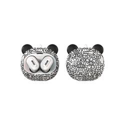 HEADPHONES T-PHOX TWS ARTIST FACE CHANGING WHITE