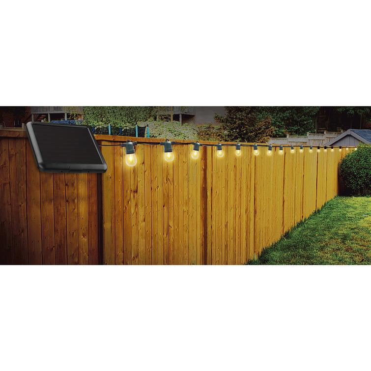 Forever Light LED-aurinkopaneelik&ouml;ynn&ouml;s SUNARI FLS-60 7,5m 10 lamppua IP44