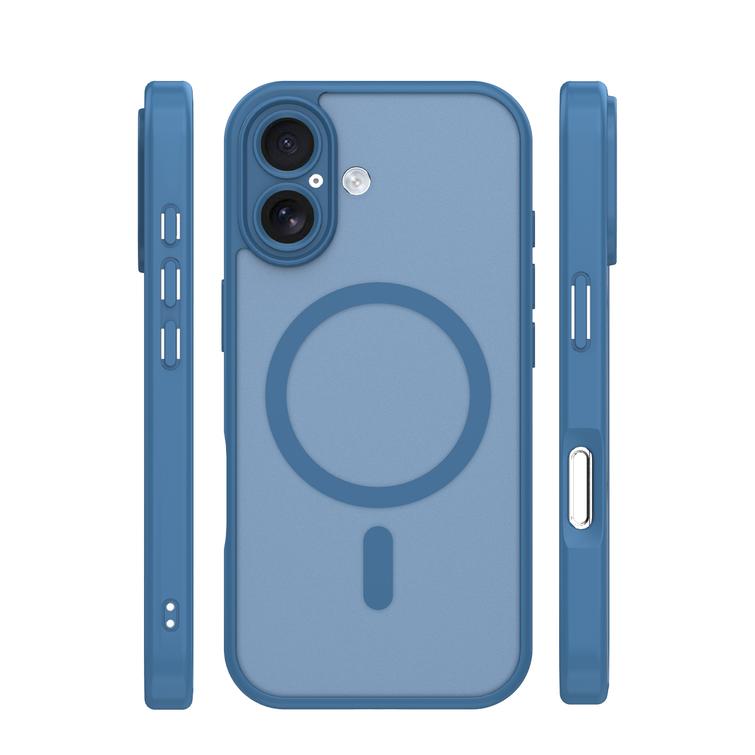 Mag Matt tummansininen kamerasuojalla kuori iPhone 17 / 18 6,3'' -mallille