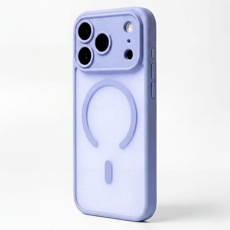 Mag Matt case for Samsung Galaxy A57 light blue big hole