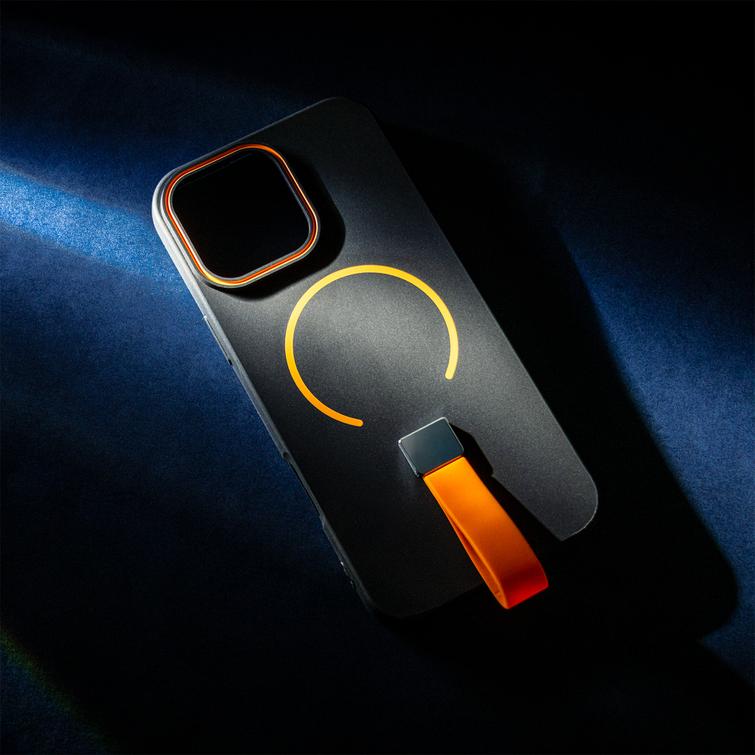 Loop Thin Mag -suojakuori iPhone 17 Air 6,6":lle, musta