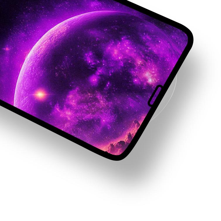 Karkaistu lasi 9D iPhone 13 / 13 Pro / 14 / 16e 6,1" mustalla kehyksellä 10in1