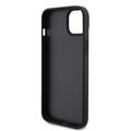 Guess case for iPhone 15 Plus 6,7" GUHCP15MP4TDSCPK black hardcase Crossbody 4G Metal Logo