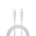 Forever kierrätyskaapeli USB-C - Lightning 1,5m 3A KR12-CL-00 valkoinen