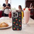 Strawberry case for iPhone 12 / 12 Pro 6,1" black