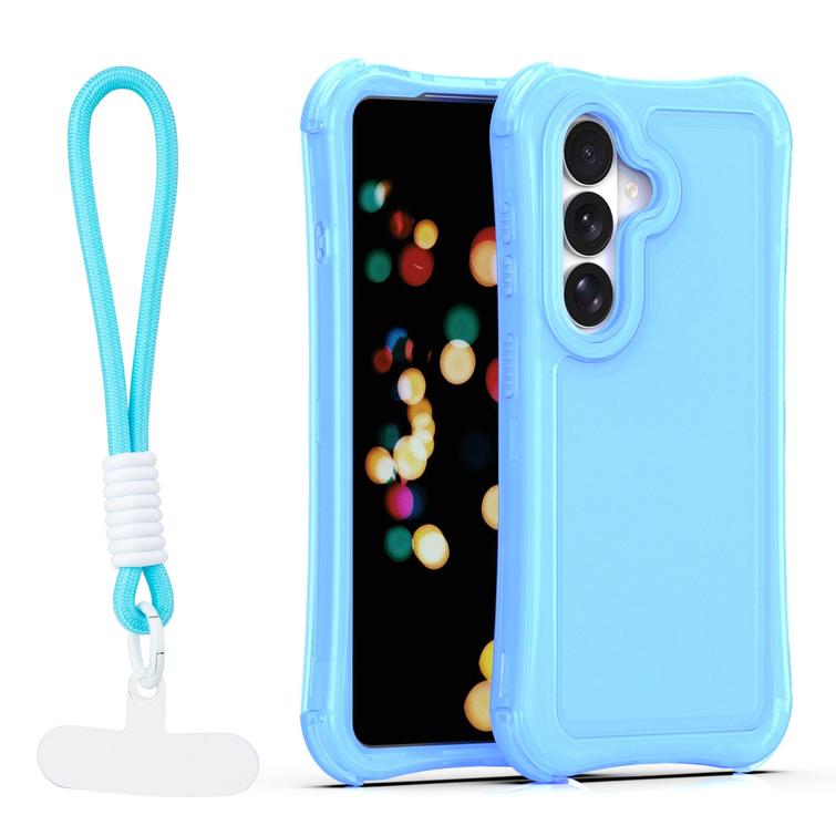 Safepop case with strap for Samsung Galaxy S26 blue
