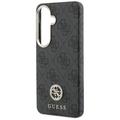 Guess case 4G Rhinestone Round Logo MagSafe for Samsung Galaxy S26 black