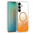 Epoxy Mag case for Samsung Galaxy S25 FE orange