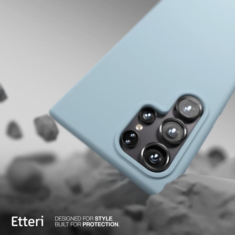 Etteri Silicone Mag kotelo Samsung Galaxy S25 Ultra vaaleansiniselle