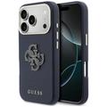 Guess HC PU FW RESIN LOGO SININEN suojakuori iPhone 17 Pro 6,3":lle