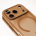 Mag Matt case for Samsung Galaxy S24 / S25 brown big hole