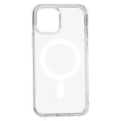 Iskunkest&auml;v&auml; 1,5 mm:n magneettikotelo iPhone 12 / 12 Pro 6,1":lle, l&auml;pin&auml;kyv&auml;, isolla rei&auml;ll&auml;