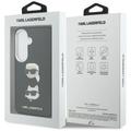 Karl Lagerfeld case Saffiano Double Heads Metal for Samsung Galaxy S26 Plus black