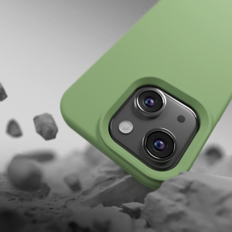 Etteri Silicone case for iPhone 11 light green