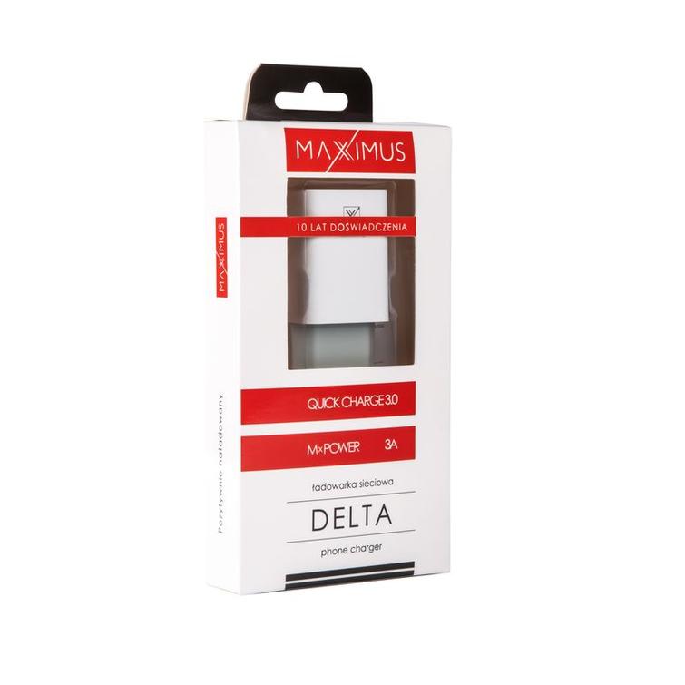 Wall charger  Maxximus Delta 3A  QUICK CHARGE 3.0 18W