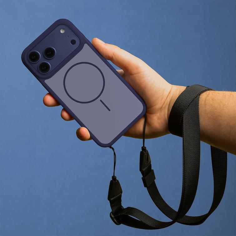 Frame Thin Mag case for iPhone 16 Pro Max 6,9" dark blue