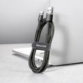 Baseus-kaapeli Cafule USB - USB-C 1,0 m 3A harmaanmusta