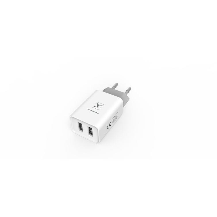 Wall charger  Maxximus Urban 2.1A   Micro USB, 2xUSB