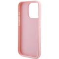 Guess iPhone 15 Pro 6,1" suojakuori GUHCP15LPSAIRSP pinkki HC PU SAFFIANO IRIDESCENT SCRIPT