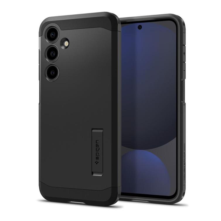 Spigen Tough Armor Magsafe -suojakuori Samsung Galaxy S24 FE:lle, musta