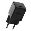 Baseus Palm Fast Charger Wall Charger 20W 1&times;USB-C EU Cluster Black
