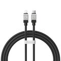 Baseus CoolPlay USB-C - Lightning-kaapeli 1m 20W musta