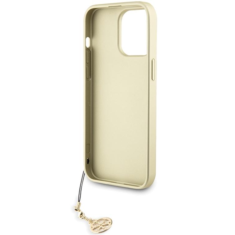 Guess iPhone 15 Pro Max 6,7" suojakuori GUHCP15XGF4GGR harmaa HC PU 4G Charm
