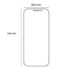Karkaistu lasi 2,5D Huawei Y5 2018:lle