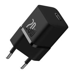 Baseus-sein&auml;laturi GaN5 Mini PD 20W 1x USB-C musta