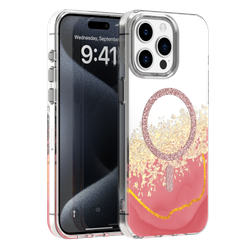 Epoxy Mag case for iPhone 14 Pro 6,1" pink